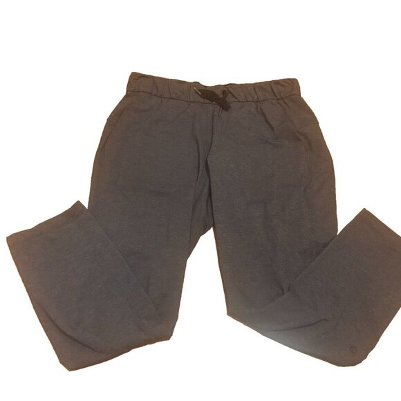 Lululemon On The Fly Pant Womens Size 8 In Dark Gray Full-On Luxtreme - Picture 2 of 5